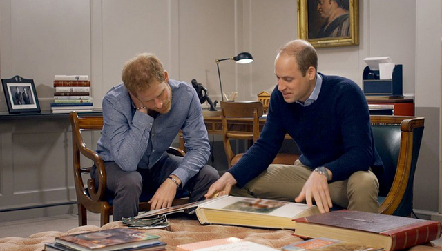 纪念戴安娜逝世二十周年 英国以两位王子视角推出最新纪录片