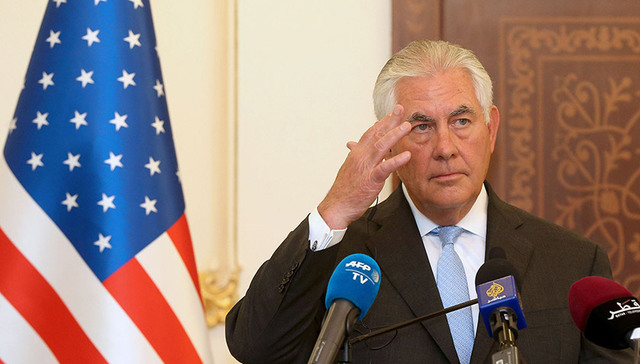 美国务卿,特朗普