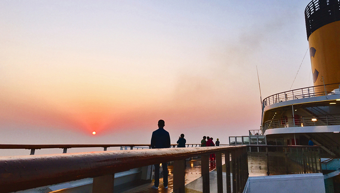 歌诗达,全聚德,幸运号,日本航线