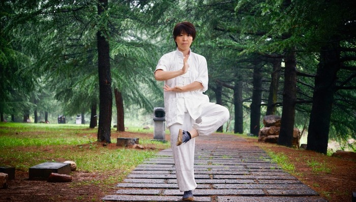 少林“无遮大会”七十二绝技选拔赛开幕  日本铁砂掌女选手：不看重胜负