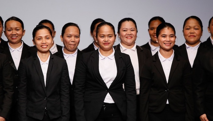 中国,开放,城市,雇佣,菲佣