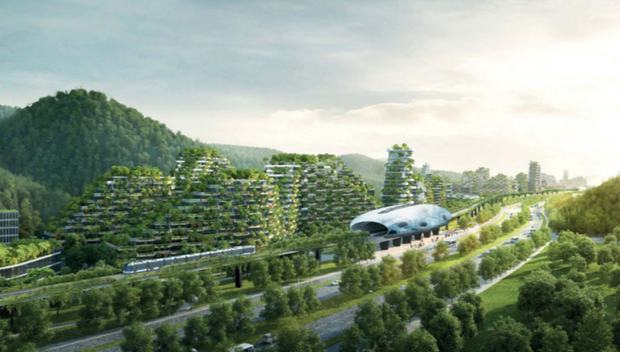 “垂直森林”密集登陆中国 城市绿色生态“上天”了