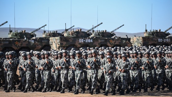 外媒,中国,大阅兵,维护和平,坚定信心