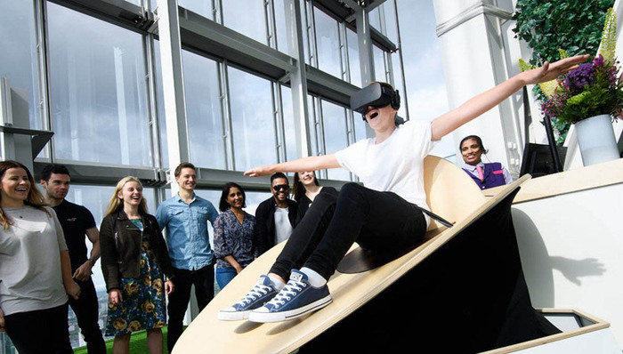 摩天楼观景台过时了 伦敦碎片大厦推出VR翱翔体验