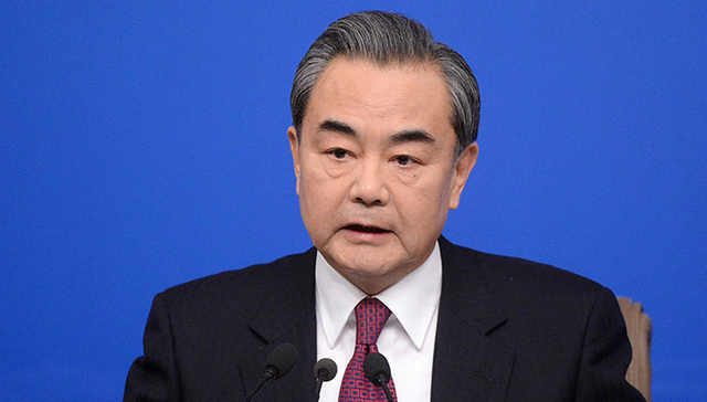 王毅,特朗普,访华,中美关系,外交部长,对话,东亚合作,铺路,美国国务卿,总统