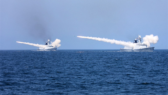 三大舰队,黄海渤海,实弹演习