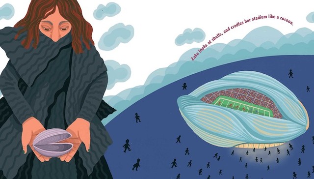 想知道Zaha Hadid的生平 有本儿童绘本可以一读