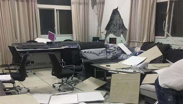 九寨沟天堂酒店大厅垮塌 滞留2800余人全部安全疏散