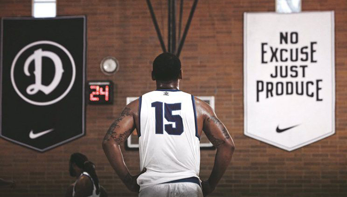 不找借口 只去付出——德鲁联赛有这样一个炫酷的口号