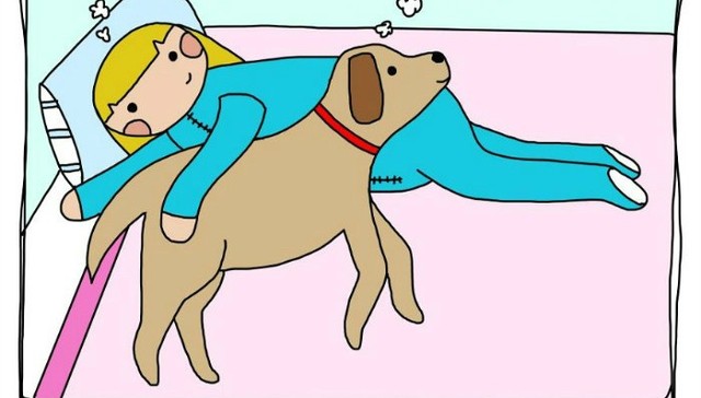 狗,漫画,宠物,铲屎官