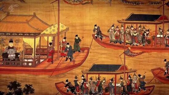 一时间，平静的京杭大运河上，常常上演“漂大木，蔽塞水面”的壮观场面。