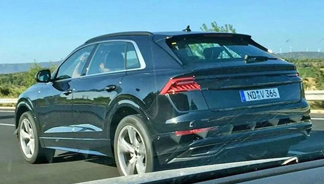 概念与量产正逐渐实现无差别化 奥迪Q8低伪谍照曝光