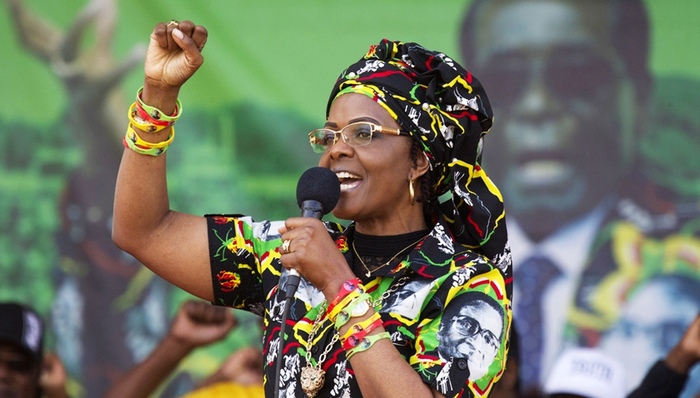 穆加贝,嫩模,暴打,南非