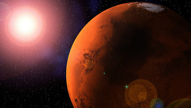 火星表面,太阳电池板,重力环境