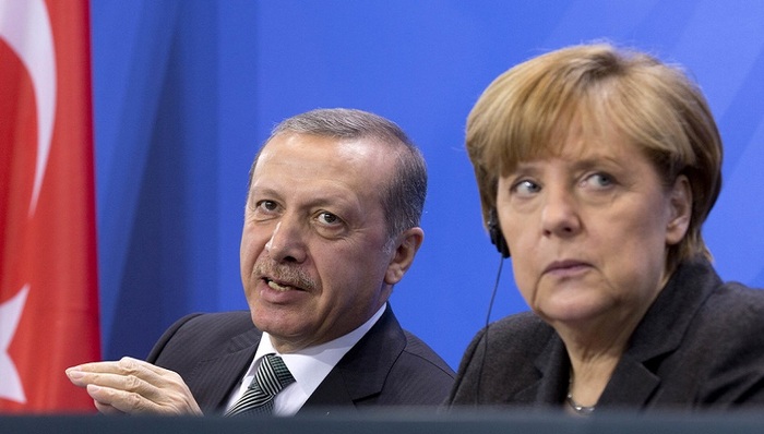 埃尔多安,默克尔