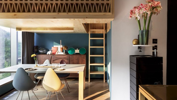 NCDA,单身公寓,卧室,业主,景色,滑动门,居住环境,分层设计