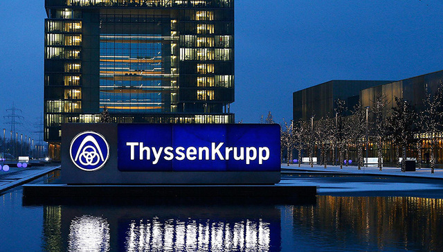 受出售巴西钢厂拖累 蒂森克虏伯前三季度亏损7.21亿欧元