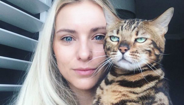 哼~我才不要和愚蠢的人类自拍呢