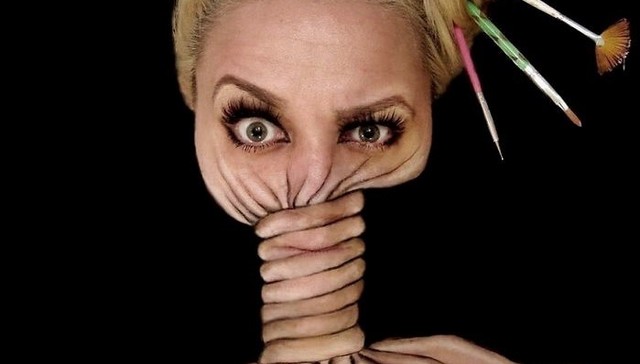 这是现在最流行的化妆大法