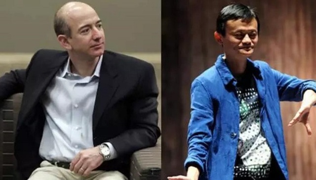 亚马逊,阿里巴巴,