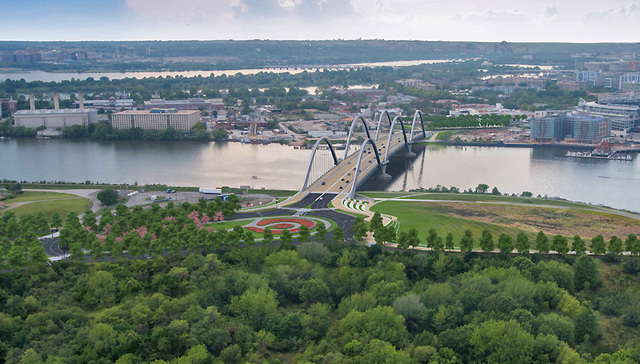 华盛顿特区,道格拉斯纪念桥,安那卡斯提亚河