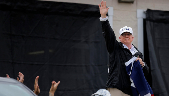 特朗普,哈维飓风,挑战