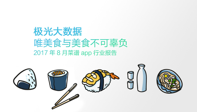 极光大数据：菜谱app行业研究报告