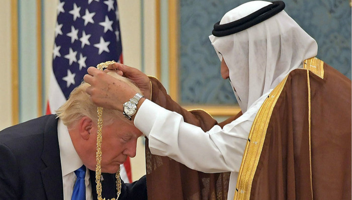 特朗普,礼物,沙特
