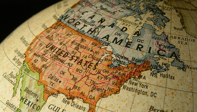 美国和加拿大有多亲近？看看这张贸易连接图