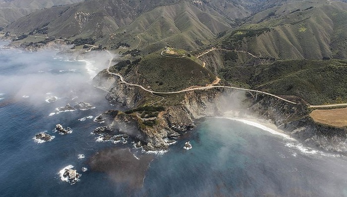 泥石流掩埋了加州大苏尔 却吸引了更多的徒步旅行者