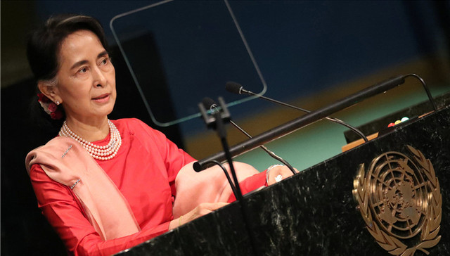 因罗兴亚危机受舆论攻击 昂山素季取消联大行程