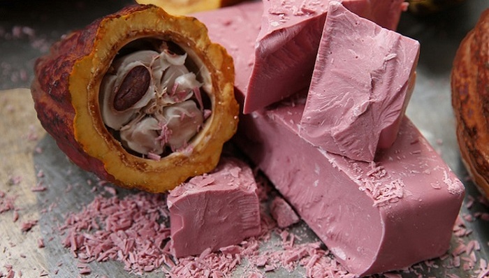 粉色巧克力