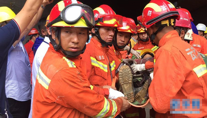 西双版纳,隧道,工人获救