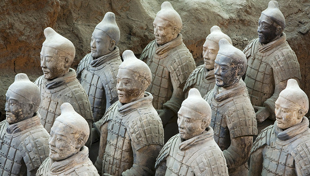 可溶盐,紫色颜料,土遗址,颜色,秦始皇帝陵,聚乙二醇,中国紫,文物保护,军吏俑,穿越