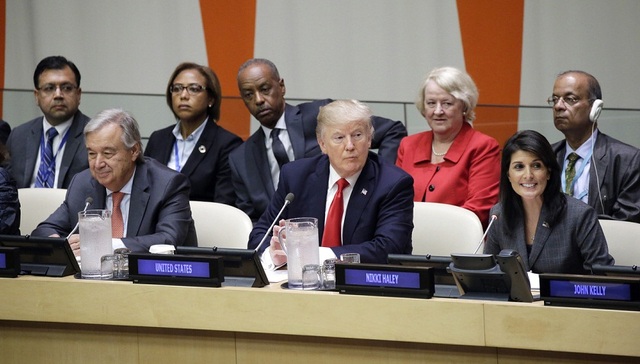 特朗普敦促联合国进行改革：“让UN变得伟大”