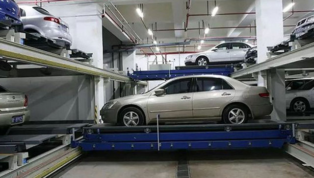 不怕停车难 智能停车场来帮忙