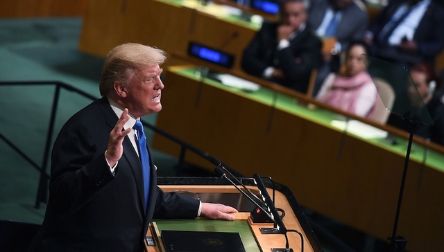 特朗普联合国首秀：美国军力很快将达到历史最强