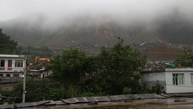 贵州,,三荔,,山体滑坡