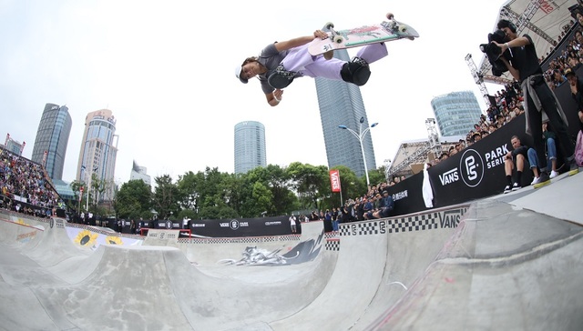 Vans职业公园滑板赛全球冠军赛在沪举行