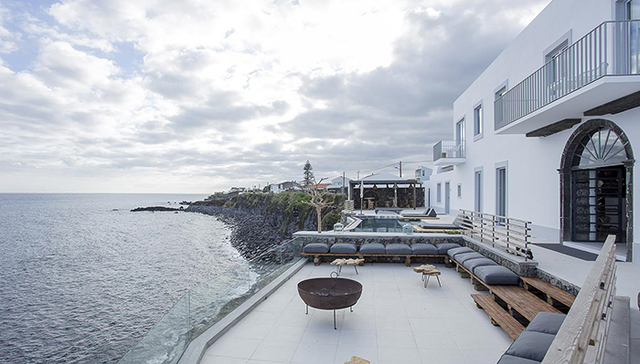 旧厨房,大西洋中部,观海,悬崖,亚速尔群岛,听风,酒店,HOUSE,White,Suites