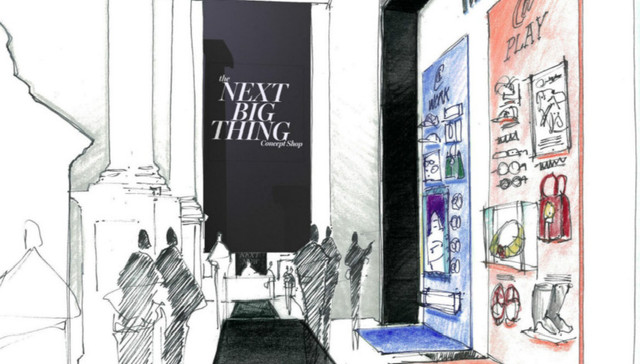 时尚杂志都在求转型  比如Marie Claire就开了一家快闪店卖货