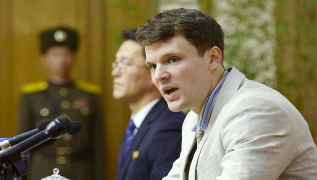 朝鲜,美国大学生,脑死亡