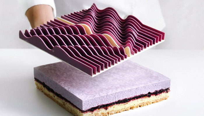 建筑设计师转行做蛋糕 巧克力和奶油都立体起来了