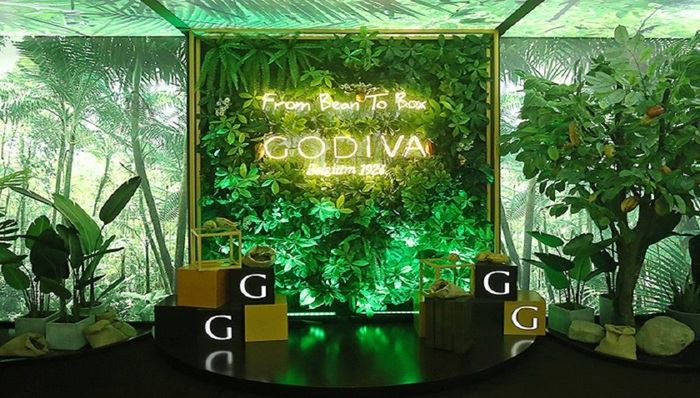 GODIVA,快闪,黑巧克力,太古汇,WONDER,慕斯,百香果,草莓,新品发布会,种植