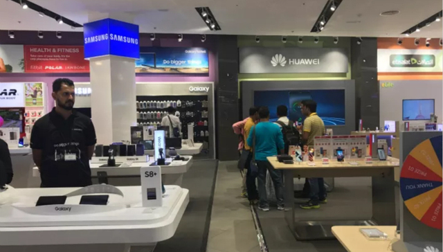 争夺中东手机市场：华为如何对抗苹果三星