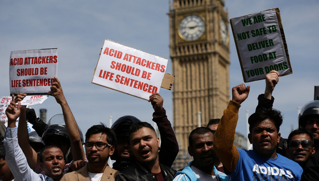 一言不合就要让对方毁容 伦敦为何成“泼酸之都”？