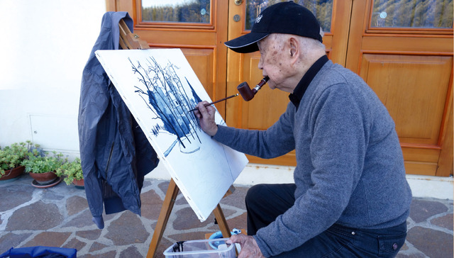 黄永玉在意大利：选一座中意但陌生的城市终老 是开心还是伤心？