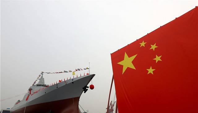美媒：中国055大驱最早明年入役 火力不输美舰