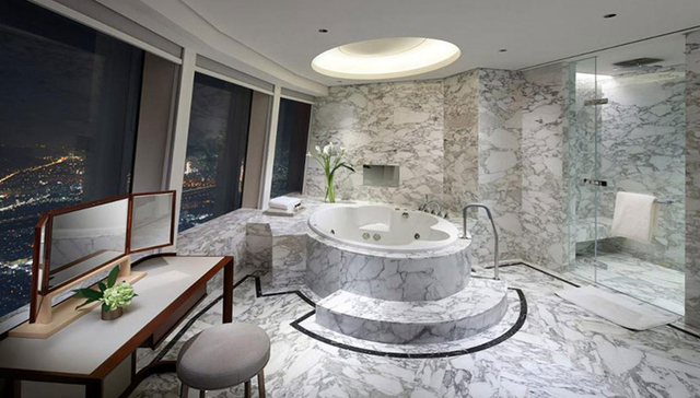 步入式,风景,泡澡,梳士巴利道,景色,首尔,,,泰姬陵,落地窗,景致