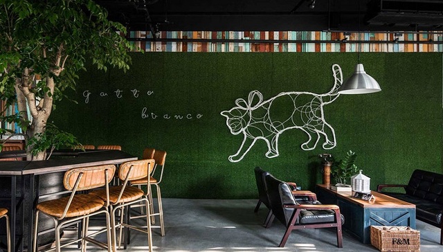 餐厅,空间感,韩式,复古风,咖啡馆,墙面,吃货,RIS,室内设计,Interior